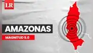 Temblor de magnitud 5.0 se sintió en Amazonas hoy, según IGP