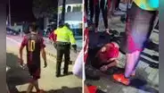 Sujeto roba cartera en complejo deportivo y termina golpeado por futbolistas en Arequipa