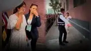 Con lágrimas en los ojos: postulante a la UNFV se equivoca de sede en su examen de admisión y padres de familia la ayudan