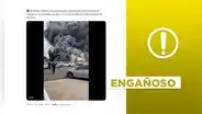 Este incendio de un casino en México no ocurrió en abril de 2025 ni fue provocado por cárteles