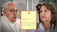 El último mensaje que envió el papa Francisco a Dina Boluarte en medio de la crisis política : "Que haya reconciliación y diálogo"