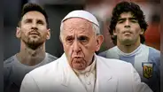 Papa Francisco y la vez que eligió quién era mejor futbolista entre Messi y Maradona: "Yo agrego un tercero"