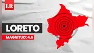 Temblor de magnitud 4,6 se sintió en Loreto hoy, según IGP