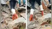 Joven sale a hacer trekking en zona rocosa de Huaraz, pero sorprende por enorme tamaño de sus tacones: “Antes muerta que sencilla”