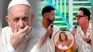 Ricardo Rondón regaña a Edson Dávila en vivo por preguntar a sacerdote sobre boda de Alejandra Baigorria durante reportaje del papa Francisco
