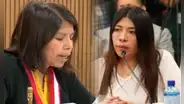 Betssy Chávez protagoniza cruce de palabras con jueza Norma Carbajal: “Usted no es la fiscal”
