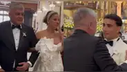 Said Palao rompe en llanto al ver a Alejandra Baigorria vestida de novia en su boda