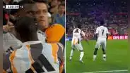 Rüdiger y Vinicius se volvieron locos: intentaron agredir al árbitro lanzando objetos en plena final de la Copa del Rey