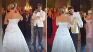 Said Palao llora al dedicar sus votos a Alejandra Baigorria en su fiesta de boda: "Te amo profundamente"