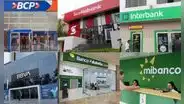 Ganancias de bancos en Perú suman S/3.396 millones en el primer trimestre: el top 5 con mayores utilidades