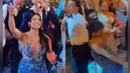 Hermana de Said Palao sufre aparatosa caída en plena fiesta de bodas, pero su reacción sorprende a todos: "Sigo bailando"