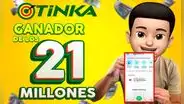 Peruano ganó S/21 millones en La Tinka y se convirtió en el primer millonario del 2025: lotería mostró el dinero en su cuenta