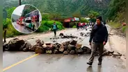 Paro de ronderos y derrumbes dejan incomunicados a la costa y el nororiente