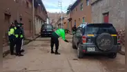 Puno: balean a hombre dentro de vehículo tras presunta pelea por minería ilegal