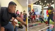 Padre participó en juego infantil durante cumpleaños, pero se enojó y se fue: “Tumba la fiesta”