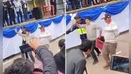 Peruanos se cuelan en el desfile y marchan con caja de cerveza: "Solo pasa en Perú"