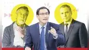 Francisco Sagasti, Salvador del Solar y Martín Vizcarra se salvaron de ser inhabilitados por el Congreso