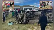 Dos personas fallecieron tras choque entre combi y auto particular en provincia de Lampa, Puno