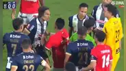 Paolo Guerrero se le fue encima al árbitro luego de ser expulsado en el Alianza Lima vs Cienciano