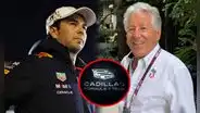 ¿'Checo' Pérez se aleja de Cadillac? Esto deslizó Mario Andretti sobre el futuro del mexicano en la Fórmula 1