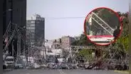 Tres obreros heridos tras caída de andamios durante desmontaje del Festival del Cómic en Jesús María