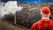 ¡Habemus Papam!: fumata blanca en el cielo del Vaticano anunció al nuevo Papa