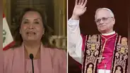Dina Boluarte se cuelga del nuevo papa León XIV: "El papa es peruano, Dios ama al Perú"