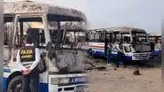 Conductor de buses quemados tras extorsiones en SJL: "Era mi único sustento, exigían S/100 por carro"