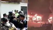 Capturan a alias "Josué", presunto extorsionador implicado en incendio a cústers en San Juan de Lurigancho