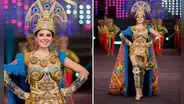 Cultura Moche en la pasarela: Staisy Huamansisa impacta en Miss Mundo 2025 con su traje típico