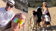 Pamela López viaja con Paul Michael junto a los hijos de Cueva a Ica y deja ver su conexión más fuerte: "Caminar a tu lado de la mano"