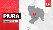 Temblor de magnitud 5.1 se sintió en Piura hoy, según IGP
