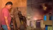 Hombre incendia taller mecánico de su vecino en Surco y lo deja en la ruina: "No se ha salvado nada"