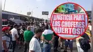 Paro de Transportistas EN VIVO: queman llantas y bloquean carretera de la Panamericana Sur