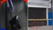 Delincuente detona explosivo en fachada de pollería en Carabayllo: cámaras captaron el preciso instante
