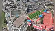 El 'miniestadio' que nació en Lima Este sobre un terreno abandonado: así luce el proyecto de más de S/600.000