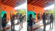 Abejas atacan a orquesta de cumbia en plena presentación en club campestre de Chimbote y en redes bromean: “No les gustó la música”