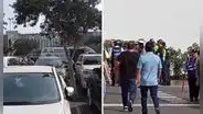Pánico en el Jockey Plaza: sujetos pelean dentro del centro comercial y uno utilizó pistola de gas