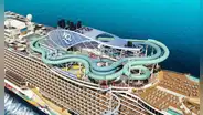 Crucero Norwegian Aqua sorprende con la primera montaña rusa acuática en altamar