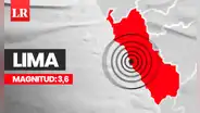 Temblor de magnitud 3,6 se sintió en Lima hoy, según IGP