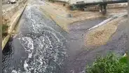 Río Rímac amanece teñido de negro y genera alarma en Lima: ANA inicia análisis para determinar origen del fenómeno