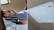 Joven estudia echado en su cama gracias a la IA y usuarios quedan atónitos: “Vive en el 3050”