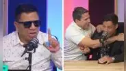 Silvio Valencia protagonizó tenso momento con periodista que lo retó a pelear en vivo: "A mí no me amenaces"