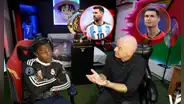 Speed le pregunta al presidente de la FIFA si es fan de Messi o Ronaldo y su respuesta se hace viral en redes