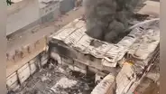 Impactantes imágenes aéreas del incendio en fábrica de colchones en VES: graves daños del siniestro