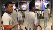 Hincha de Alianza Lima contó que le obligaron a voltear su camiseta al ingresar a tienda de Boca Juniors: "Solo porque le ganaron"