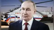 Helicóptero de Vladímir Putin habría sido atacado por masivo grupo de drones ucranianos en Kursk