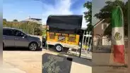 Mujer en California amenaza a vendedor de micheladas por colocar bandera mexicana en su negocio: “Voy a llamar a ICE”