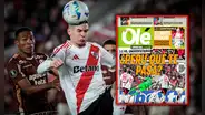 La sorpresiva portada en Argentina tras el empate de Universitario ante River Plate: "¿Perú qué te pasa?"