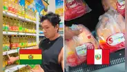 Peruano visita supermercado en Bolivia y compara precio de productos con Perú: "Es uno de los países más baratos"